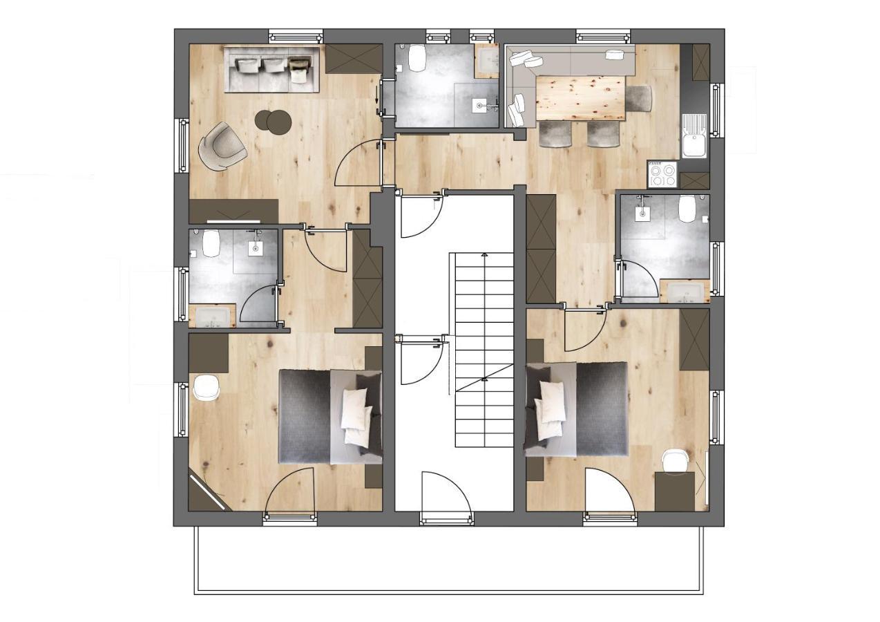 Viktors Apartments ซังคท์อันทอนอัมอาร์ลแบร์ก ภายนอก รูปภาพ
