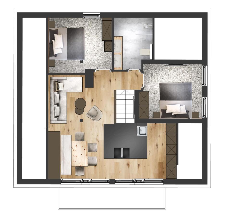 Viktors Apartments ซังคท์อันทอนอัมอาร์ลแบร์ก ภายนอก รูปภาพ