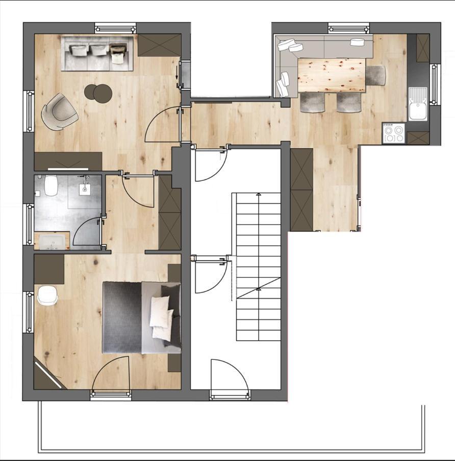 Viktors Apartments ซังคท์อันทอนอัมอาร์ลแบร์ก ภายนอก รูปภาพ